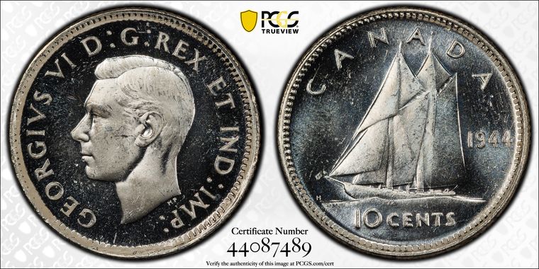 Cert 44087489 - Coin Image