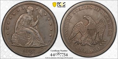 1848 $1 N1