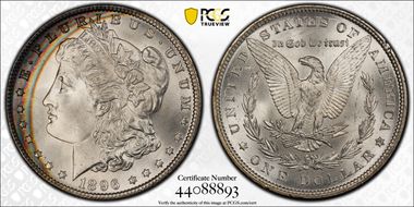 1896 $1 MS67