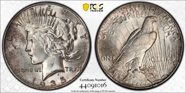 1935 $1 MS61