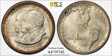 1923-S 50C Monroe MS64
