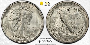 1944-S/S 50C RPM FS-501 MS64