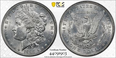 1885 $1 MS61
