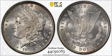 1878 8TF $1 MS63