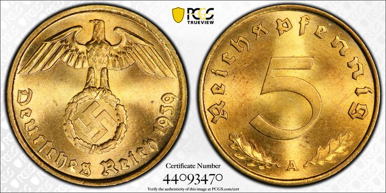 Cert 44093470 - Coin Image