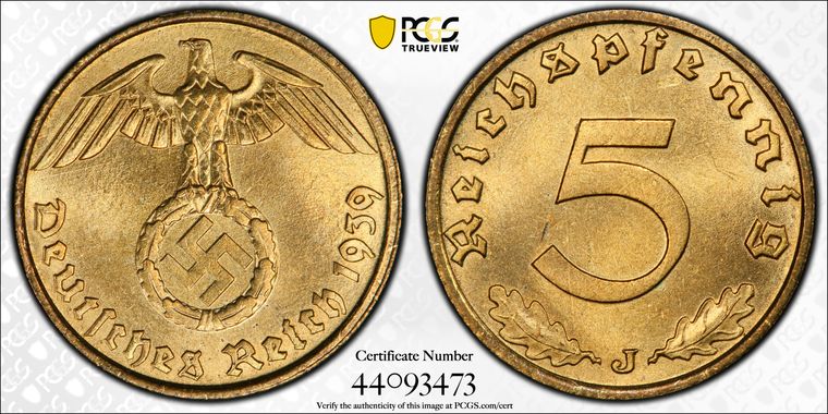 Cert 44093473 - Coin Image