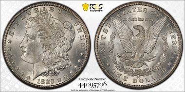 1885-CC $1 MS63