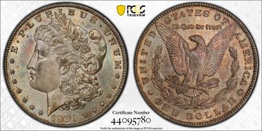 1900-S $1 AU55