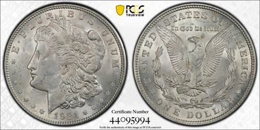 1921 $1 Morgan MS63