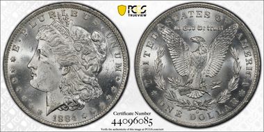 1884-O $1 MS63