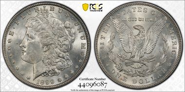 1899 $1 MS62