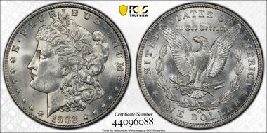 1902-O $1 MS63