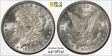 1885-O $1 MS64