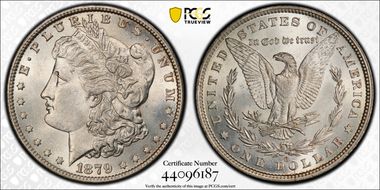 1879-O $1 MS62
