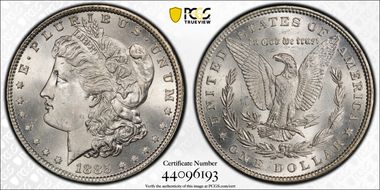 1885 $1 MS64