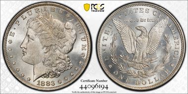 1883-O $1 MS63