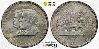 1937 50C Antietam MS66+