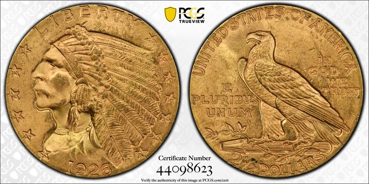 Cert 44098623 - Coin Image