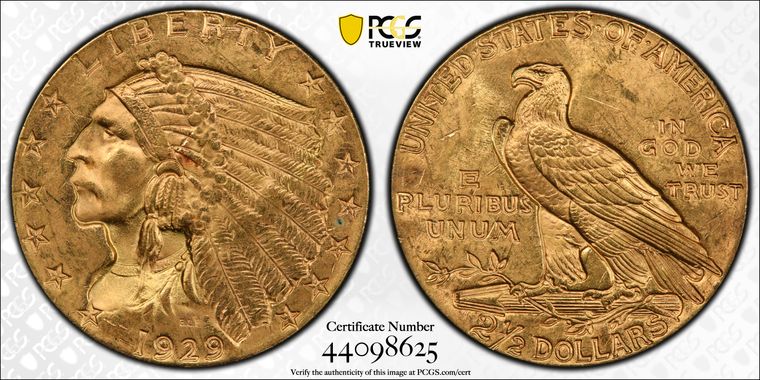 Cert 44098625 - Coin Image