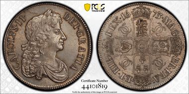 1673 Crown S-3358 QVINTO MS63