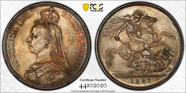 1887 Crown S-3921 MS65