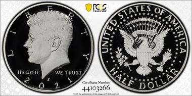 2021-S 50C Silver Limited Edition Proof Set - First Strike PR70DCAM