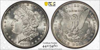 1878-S $1 MS63