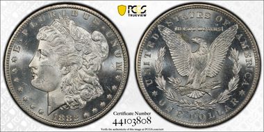 1882-CC $1 MS64