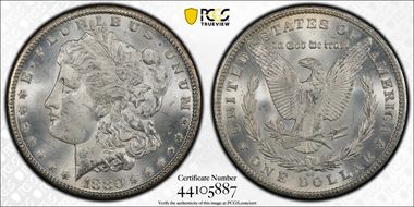 1880-CC $1 MS63