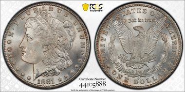 1881-CC $1 MS64