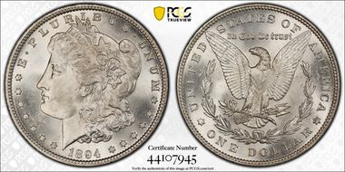 1894 $1 MS64