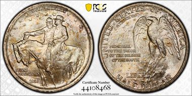 1925 50C Stone Mountain MS65