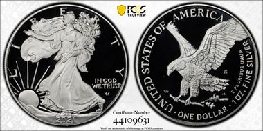 2021-S $1 Silver Eagle - Type 2 First Strike PR70DCAM