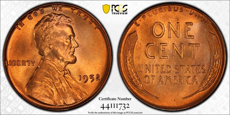 Cert 44111732 - Coin Image