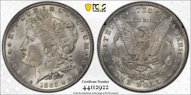 1885-CC $1 GSA Hoard MS63