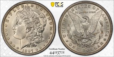 1897-O $1 MS64