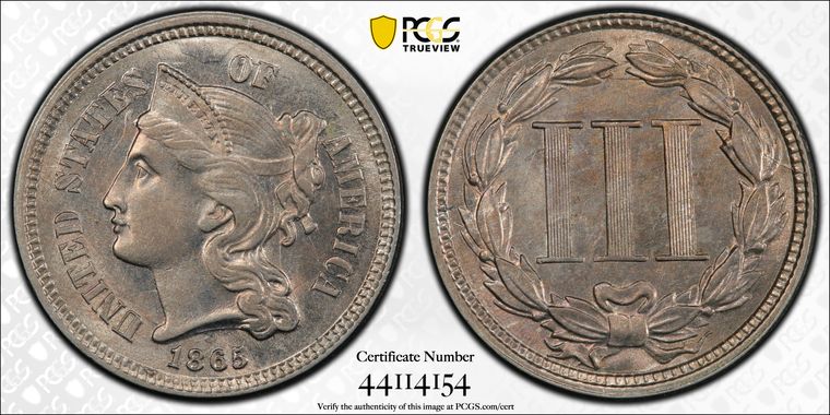 Cert 44114154 - Coin Image