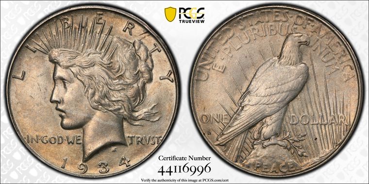 Cert 44116996 - Coin Image