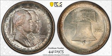 1926 50C Sesquicentennial MS64