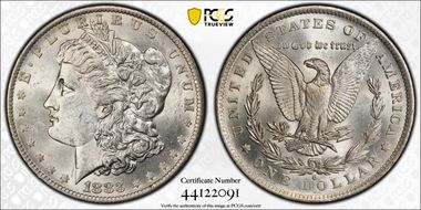 1883-O $1 MS61