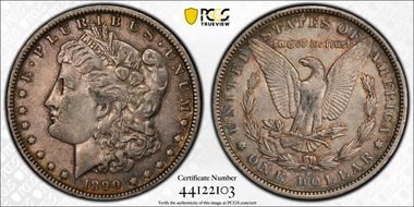 1890-O $1 XF40