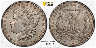 1897-S $1 AU50