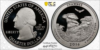 2016-S 25C Shawnee NP - Silver Limited Edition PR Set PR70DCAM