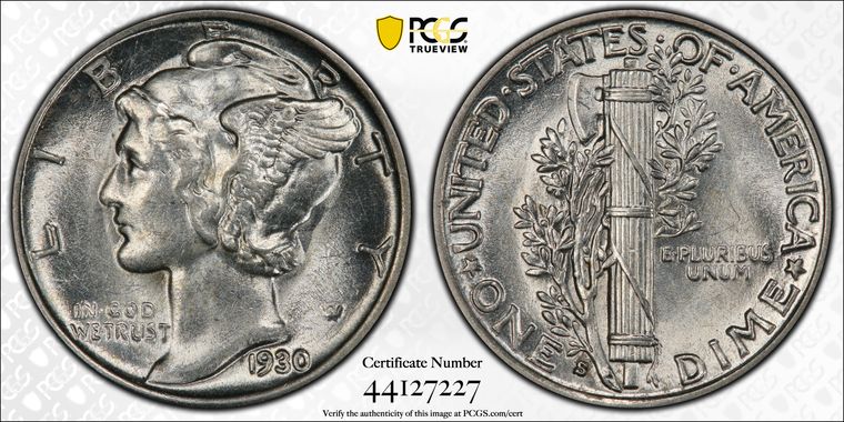 Cert 44127227 - Coin Image