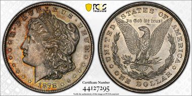 1878 8TF $1 MS61