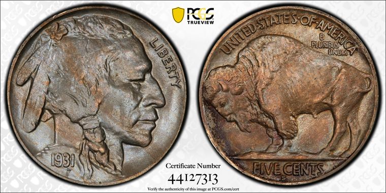 Cert 44127313 - Coin Image