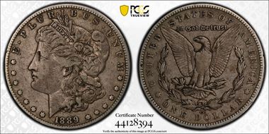 1889-CC $1 VF30