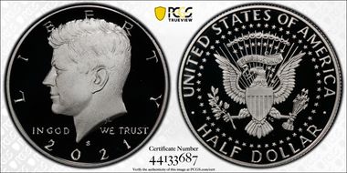 2021-S 50C Silver Limited Edition Proof Set - First Strike PR70DCAM