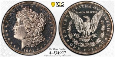 1901 $1 PR64