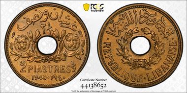 1940 2 1/2 P Lec-22 MS64